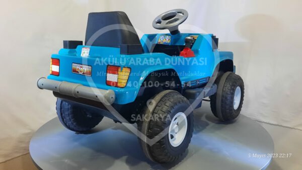 Aliş Toys 501 12V Akülü Jip (Jeep) Mavi