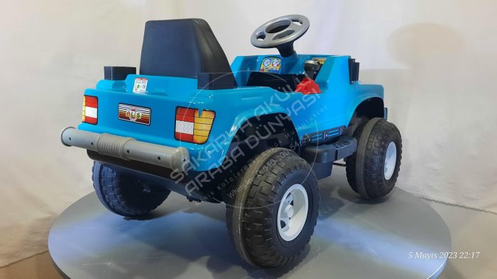 Aliş Toys 501 12V Akülü Jip (Jeep) Mavi 8