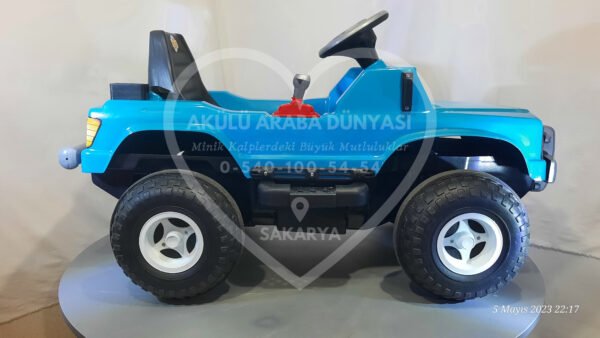Aliş Toys 501 12V Akülü Jip (Jeep) Mavi