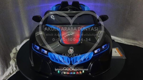 Furkan Toys BMV i8 12V Akülü Araba Siyah - Görsel 6