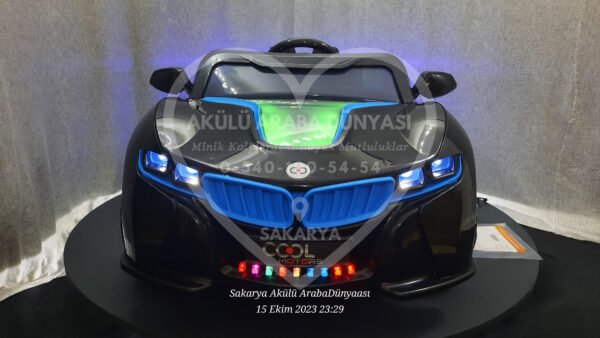 Furkan Toys BMV i8 12V Akülü Araba Siyah - Görsel 17