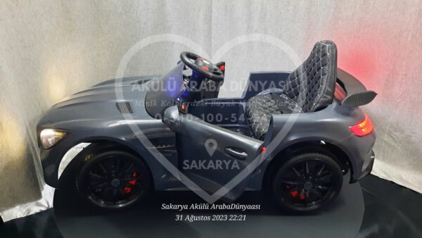 BabyHope Mercedês GTR 444 12V Akülü Araba Füme