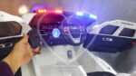 BabyHope Fôrd Polis 12V Akülü Araba Beyaz - Görsel 18