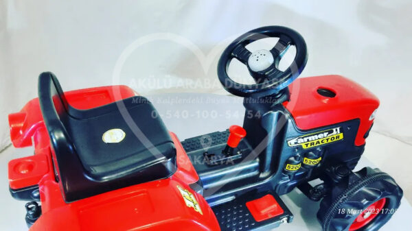 Dolu Farmer 6 Volt Akülü Traktör