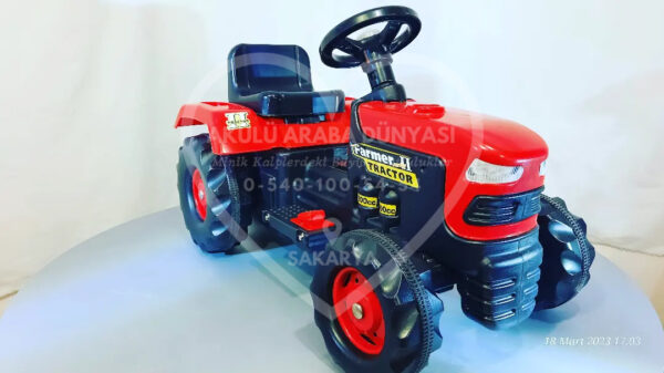 Dolu Farmer 6 Volt Akülü Traktör