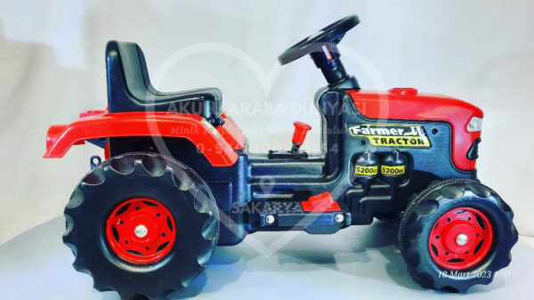 Dolu Farmer 6 Volt Akülü Traktör