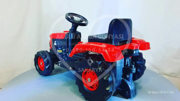 Dolu Farmer 6 Volt Akülü Traktör