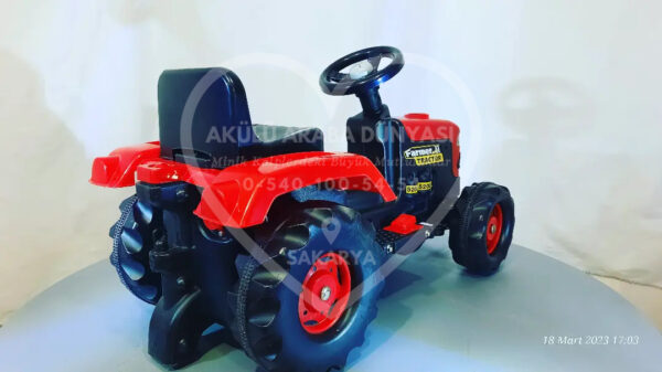 Dolu Farmer 6 Volt Akülü Traktör