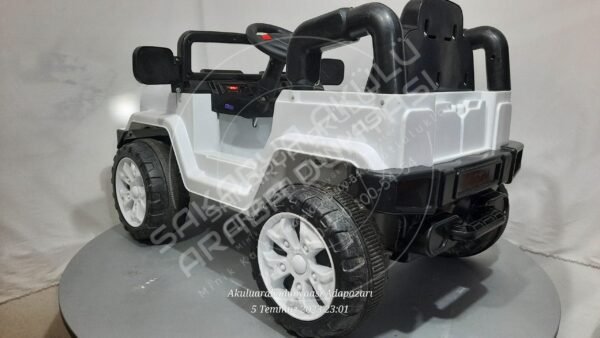 Dolu Sahara 12V Akülü Araba Beyaz
