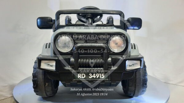 Dolu Sahara 12V Akülü Araba Gri - Görsel 5