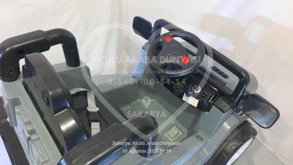 Dolu Sahara 12V Akülü Araba Gri - Görsel 13