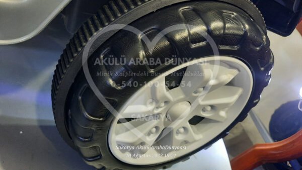 Dolu Sahara 12V Akülü Araba Gri - Görsel 3