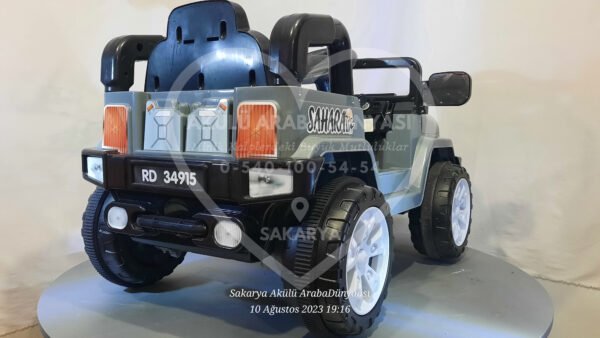Dolu Sahara 12V Akülü Araba Gri - Görsel 9
