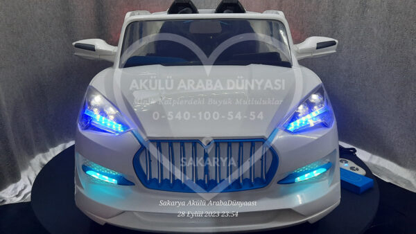 Furkan Toys Maseratî Zomana 12V Akülü Jip (Jeep) Beyaz
