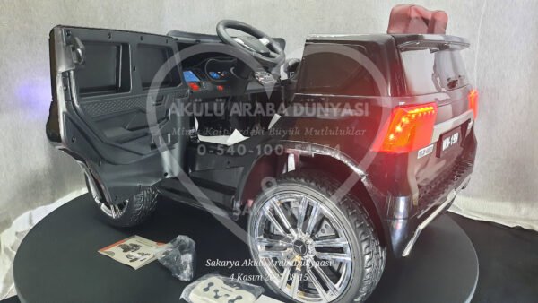 Mercedes WN-199! 12V Akülü Jip (Jeep) Siyah