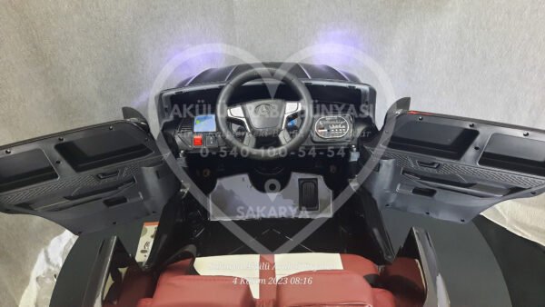 Mercedes WN-199! 12V Akülü Jip (Jeep) Siyah
