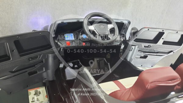 Mercedes WN-199! 12V Akülü Jip (Jeep) Siyah