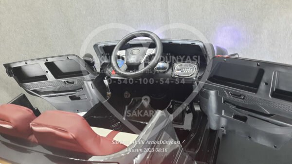 Mercedes WN-199! 12V Akülü Jip (Jeep) Siyah
