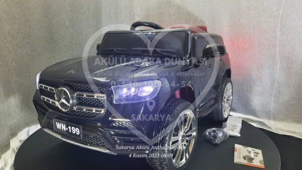 Mercedes WN-199! 12V Akülü Jip (Jeep) Siyah