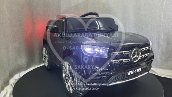 Mercedes WN-199! 12V Akülü Jip (Jeep) Siyah