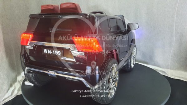 Mercedes WN-199! 12V Akülü Jip (Jeep) Siyah