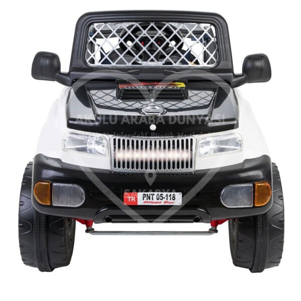Pilsan 05-118 Panther Uzaktan Kumandalı 12 Volt Beyaz Akülü Araba