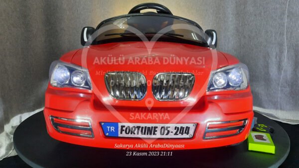 Pilsan Fortune 12V Akülü Araba Kırmızı