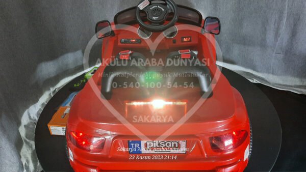 Pilsan Fortune 12V Akülü Araba Kırmızı