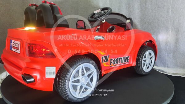 Pilsan Fortune 12V Akülü Araba Kırmızı