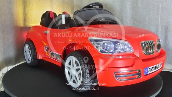 Pilsan Fortune 12V Akülü Araba Kırmızı