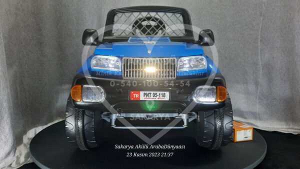 Pilsan 05-118 Panther Uzaktan Kumandalı 12 Volt Mavi Akülü Araba