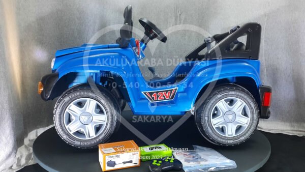 Pilsan 05-118 Panther Uzaktan Kumandalı 12 Volt Mavi Akülü Araba