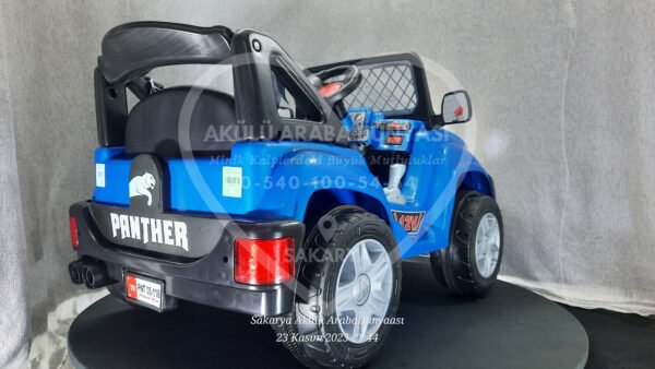 Pilsan 05-118 Panther Uzaktan Kumandalı 12 Volt Mavi Akülü Araba