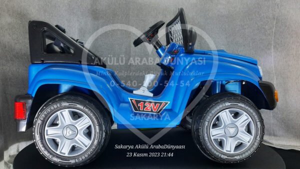 Pilsan 05-118 Panther Uzaktan Kumandalı 12 Volt Mavi Akülü Araba