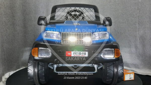 Pilsan 05-118 Panther Uzaktan Kumandalı 12 Volt Mavi Akülü Araba