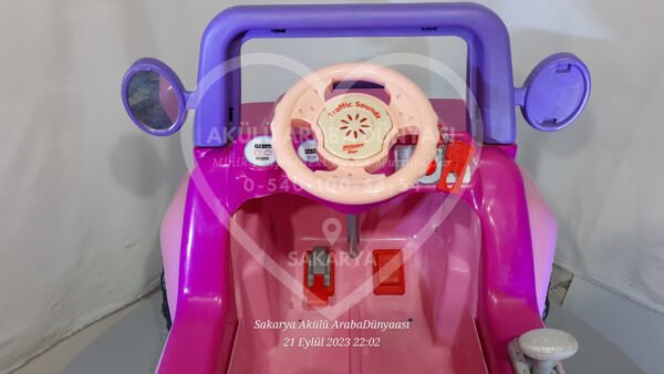 Pilsan Princess 12V 12 Amper Akülü Araba Pembe