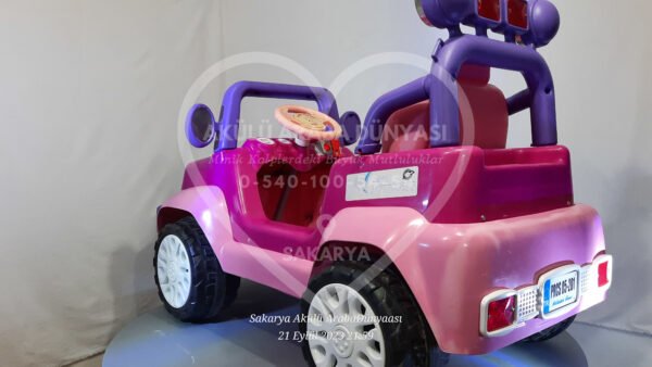 Pilsan Princess 12V 12 Amper Akülü Araba Pembe