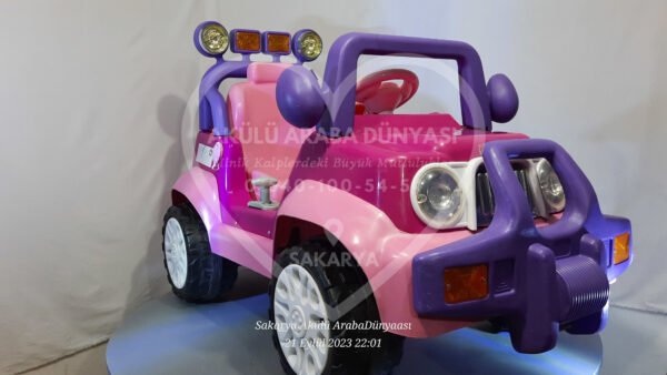 Pilsan Princess 12V 12 Amper Akülü Araba Pembe