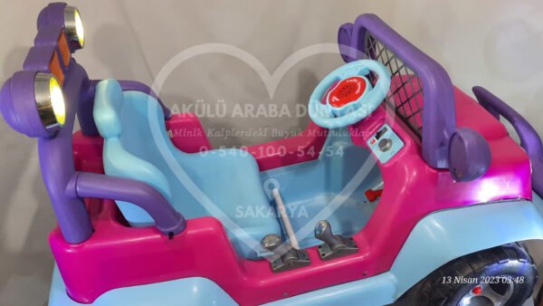 Pilsan Princess 12V 12 Amper Akülü Jip (Jeep)