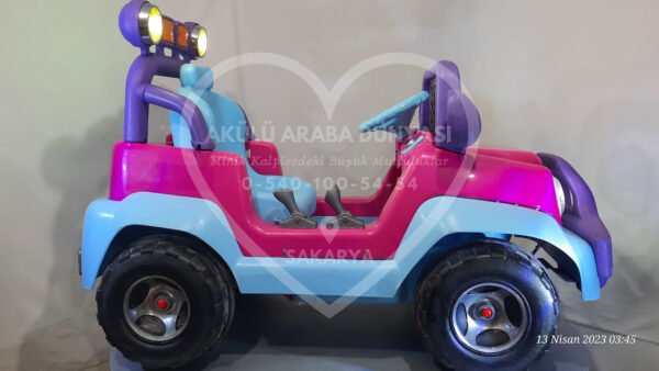 Pilsan Princess 12V 12 Amper Akülü Jip (Jeep)