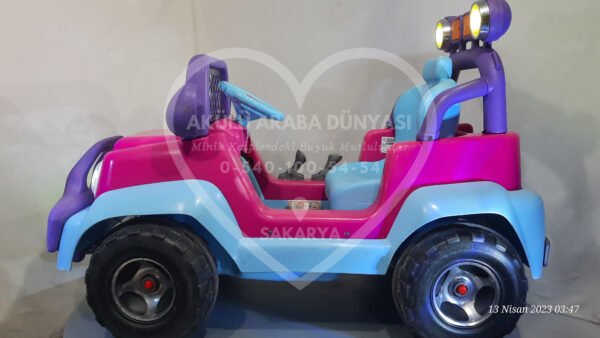 Pilsan Princess 12V 12 Amper Akülü Jip (Jeep)