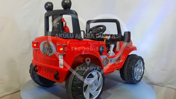 Pilsan Ranger 12V Akülü Jip (Jeep) Kırmızı - Görsel 11