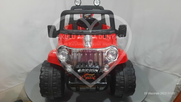 Pilsan Ranger 12V Akülü Jip (Jeep) Kırmızı