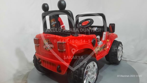 Pilsan Ranger 12V Akülü Jip (Jeep) Kırmızı