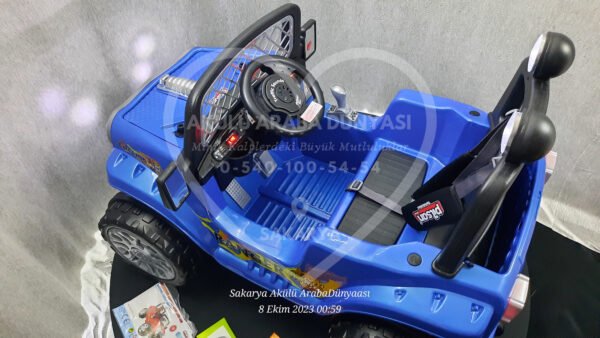 Pilsan Ranger 12V Akülü Jip (Jeep) Mavi