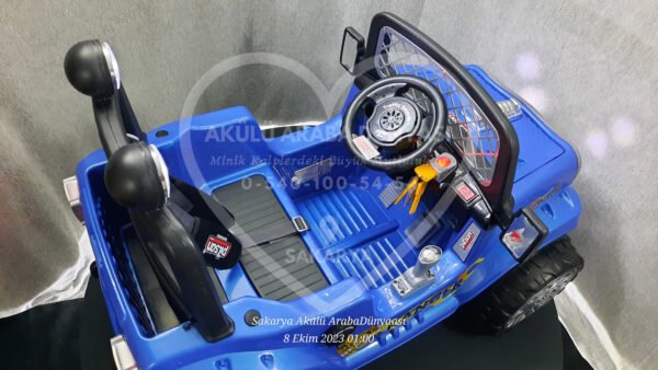Pilsan Ranger 12V Akülü Jip (Jeep) Mavi