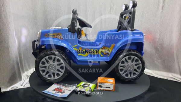 Pilsan Ranger 12V Akülü Jip (Jeep) Mavi