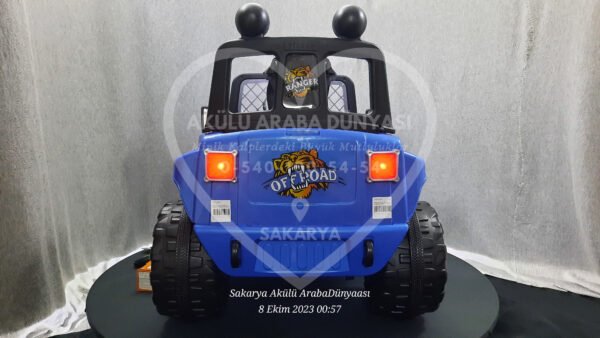Pilsan Ranger 12V Akülü Jip (Jeep) Mavi