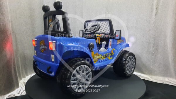 Pilsan Ranger 12V Akülü Jip (Jeep) Mavi