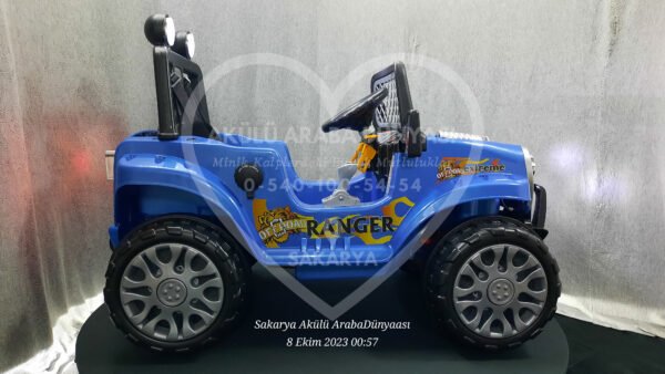 Pilsan Ranger 12V Akülü Jip (Jeep) Mavi